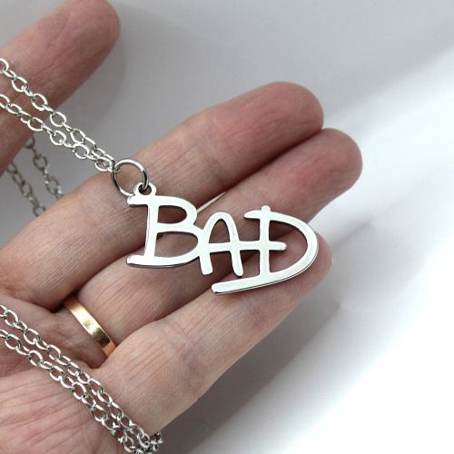 Michael Jackson BAD Necklace
